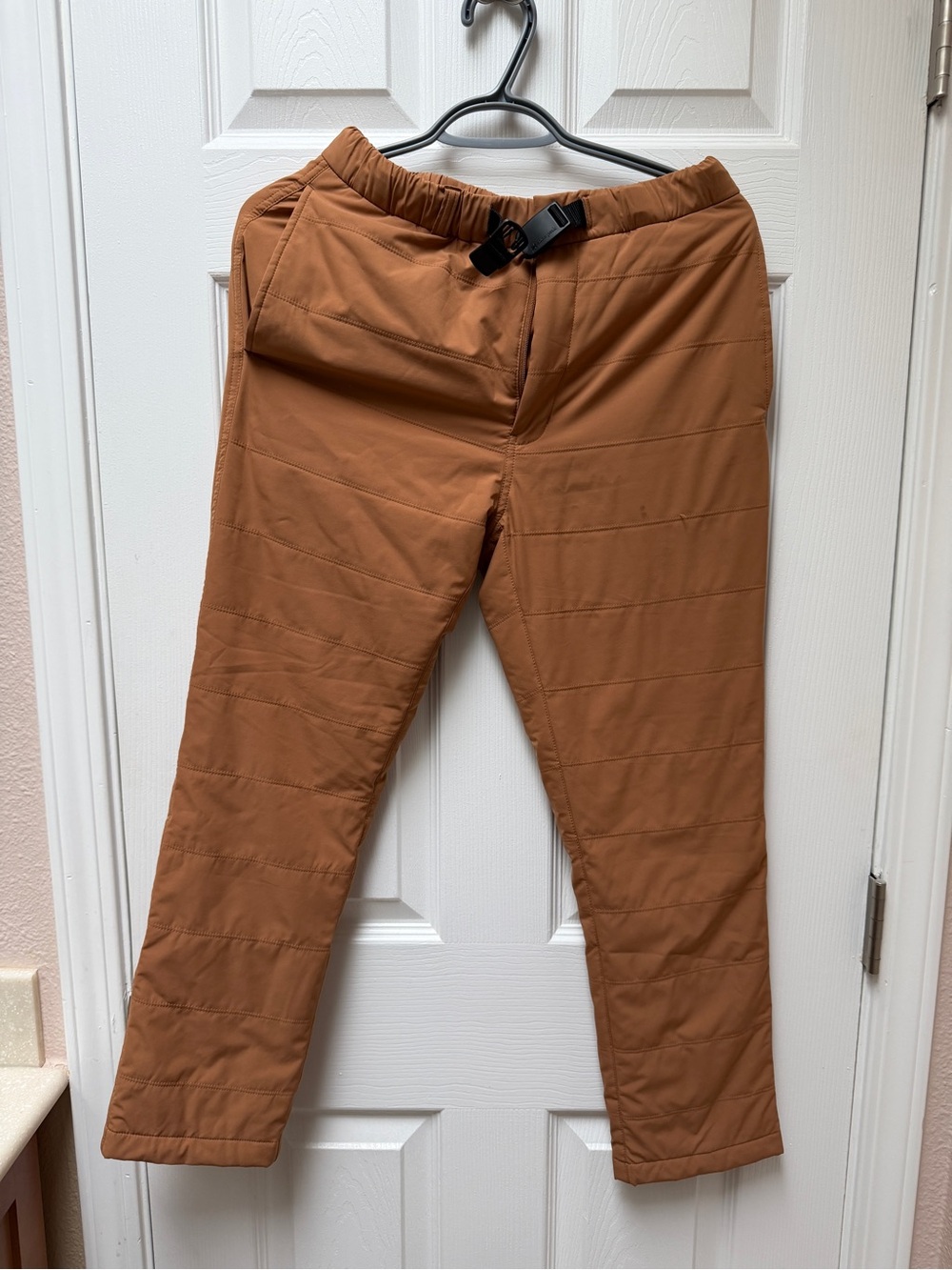 Snow peak women Insulated Quilted Pants - Brown